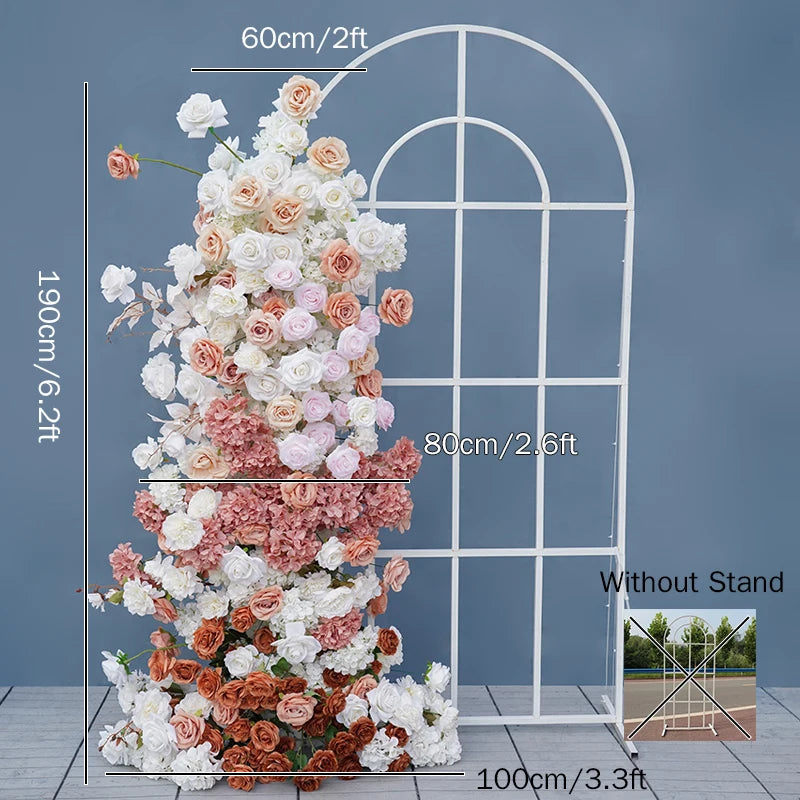 Fall themed wedding backdrop