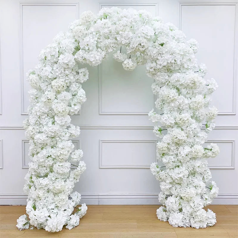 Baby blue Rose Hydrangea Floral Arrangement