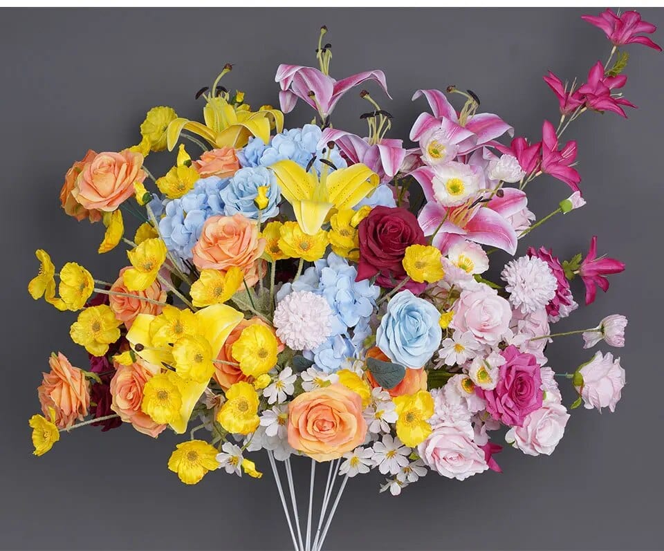 WeddingStory Shop Colorful Floral Arrangement For Wedding Backdrop