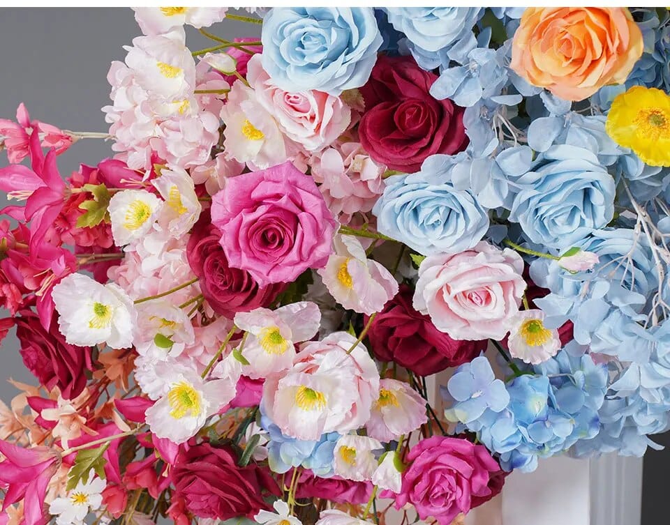 WeddingStory Shop Colorful Floral Arrangement For Wedding Backdrop