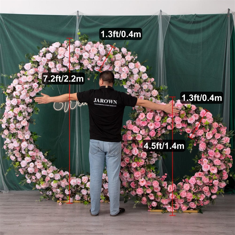 WeddingStory Shop Luxury Event Decoration Arch with Flowers or without