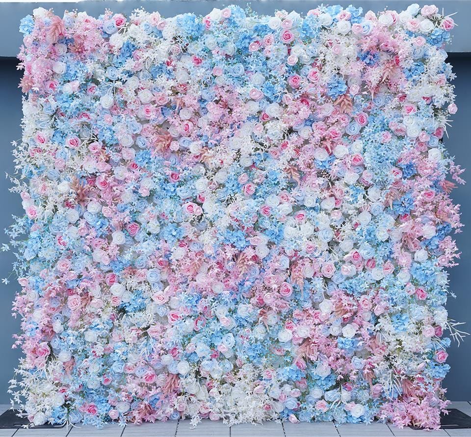 WeddingStory Shop Colorful Rose Cherry Blossom 5D Flower Wall