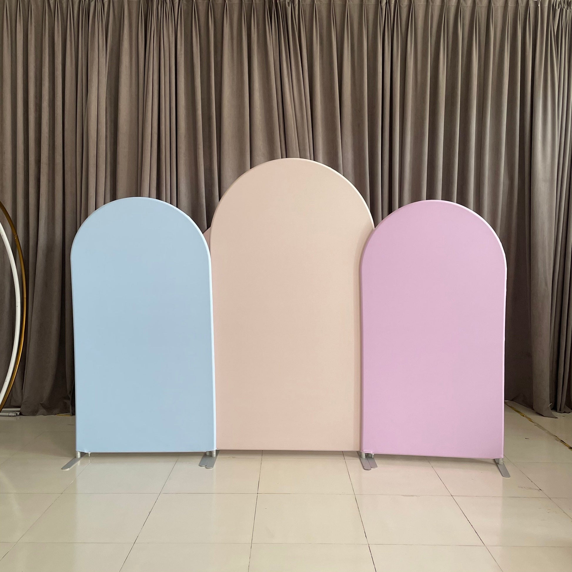 WeddingStory Shop 3 stands only / Type 1 Background Arch with the cover