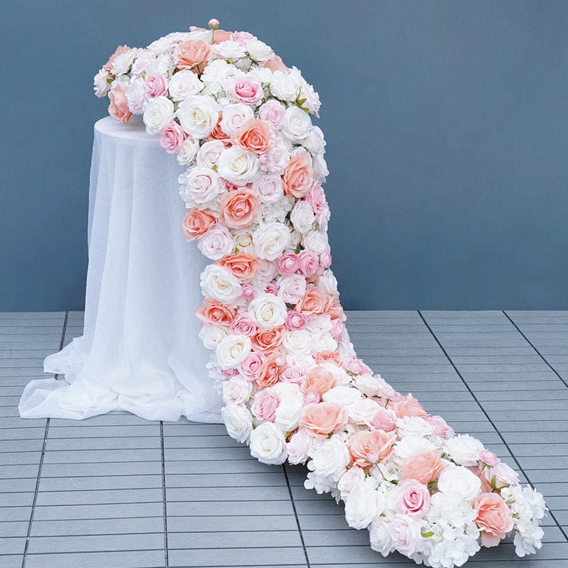 WeddingStory Shop Peach Blush Pink Wedding Arch Decoration