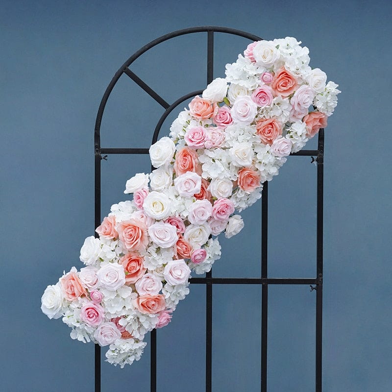 WeddingStory Shop Peach Blush Pink Wedding Arch Decoration