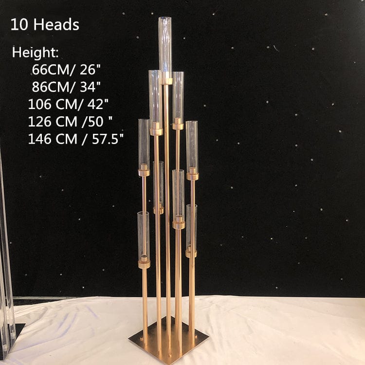 WeddingStory Shop Wedding Ceremony Supplies Metal Candlestick Candelabra Candle Holders