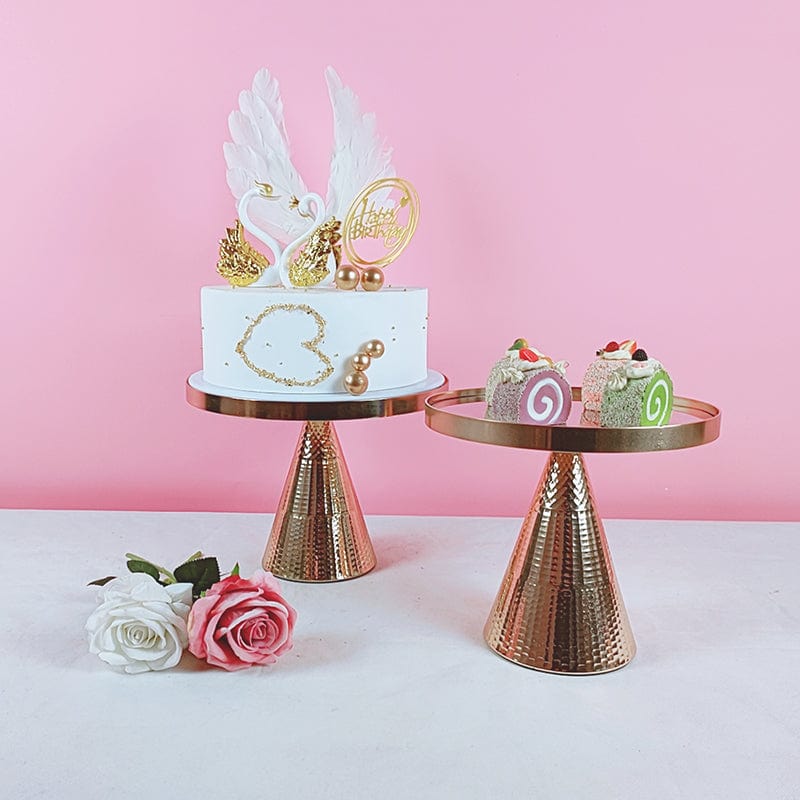 WeddingStory Shop Golden silver designer cake stand