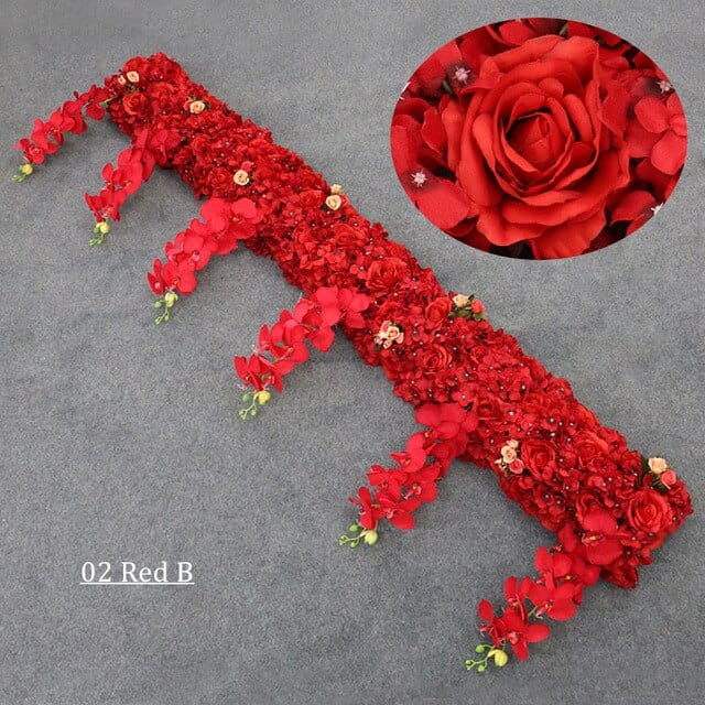 WeddingStory Shop 02 Red B / 2 M DIY wedding flower backdrop Arch