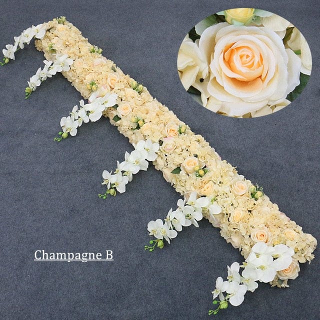 WeddingStory Shop Champagne B / 2 M DIY wedding flower backdrop Arch