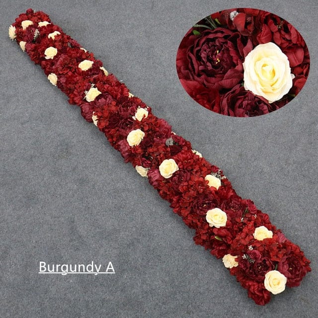 WeddingStory Shop Burgundy A / 2 M DIY wedding flower backdrop Arch