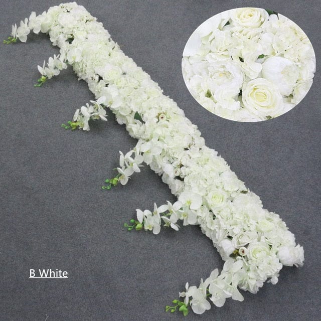WeddingStory Shop White B / 2 M DIY wedding flower backdrop Arch