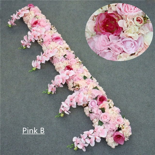 WeddingStory Shop Pink B / 2 M DIY wedding flower backdrop Arch