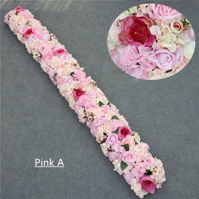 WeddingStory Shop Pink A / 1 M DIY wedding flower backdrop Arch