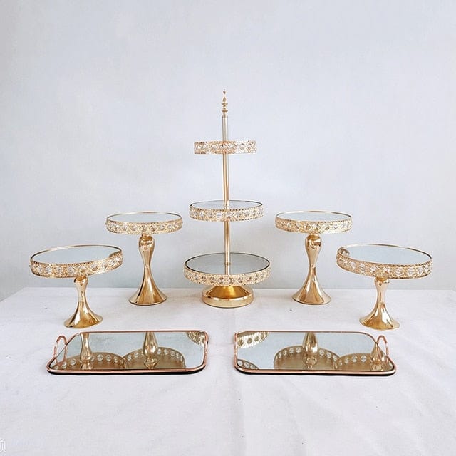 WeddingStory Shop European Beautiful Tray Display Decoration Cake Stand set