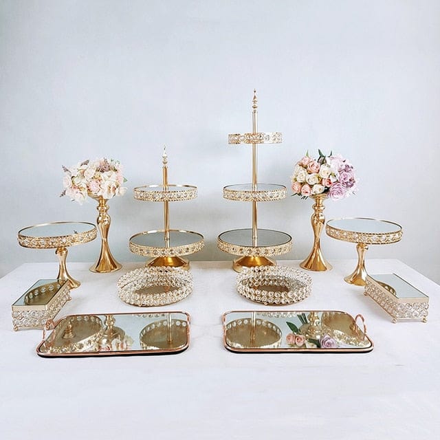 WeddingStory Shop European Beautiful Tray Display Decoration Cake Stand set