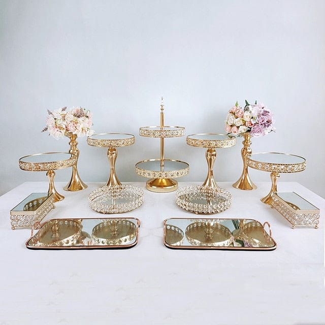 WeddingStory Shop European Beautiful Tray Display Decoration Cake Stand set