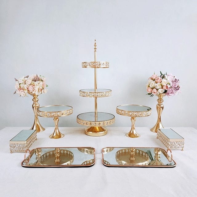 WeddingStory Shop European Beautiful Tray Display Decoration Cake Stand set