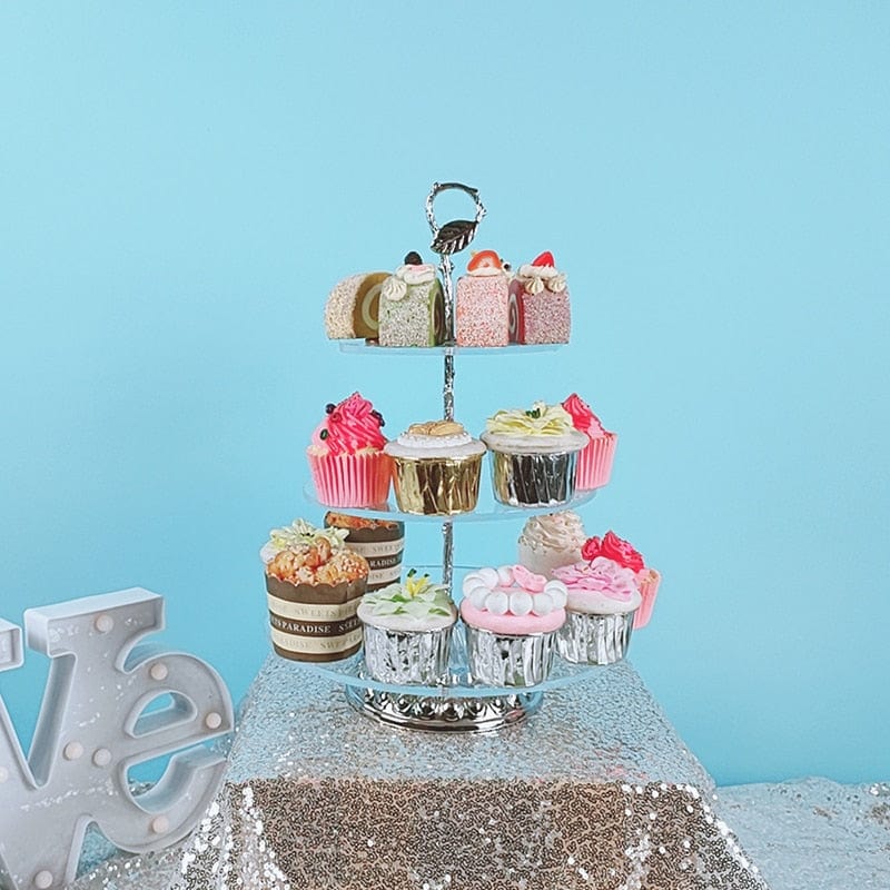 WeddingStory Shop 3 tier 3 tier Birthday cake stand for party