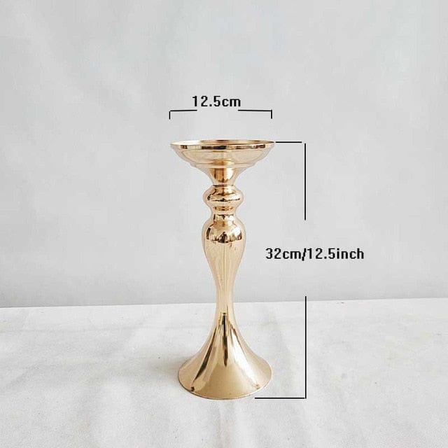 WeddingStoryShop 1pcs gold Wedding DIY decoration set/ flower stand/ cupcake & cake stand/ dessert tray