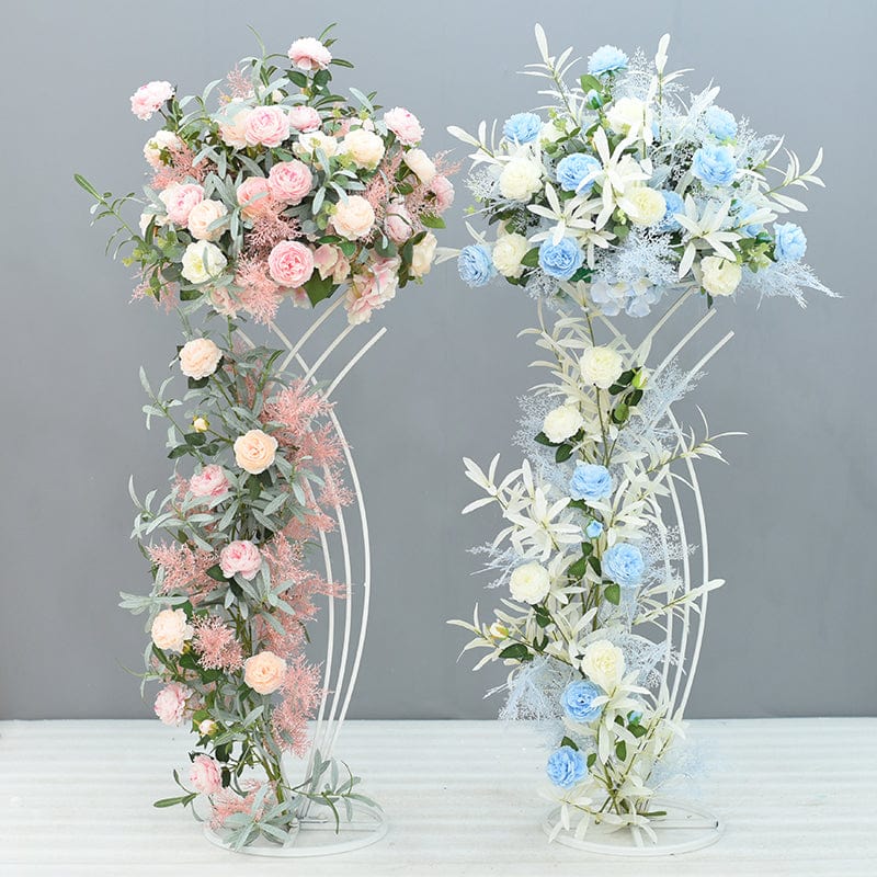 WeddingStory Shop Wedding Ceremony Supplies 2 Pcs Elegant Flower Holder Stand