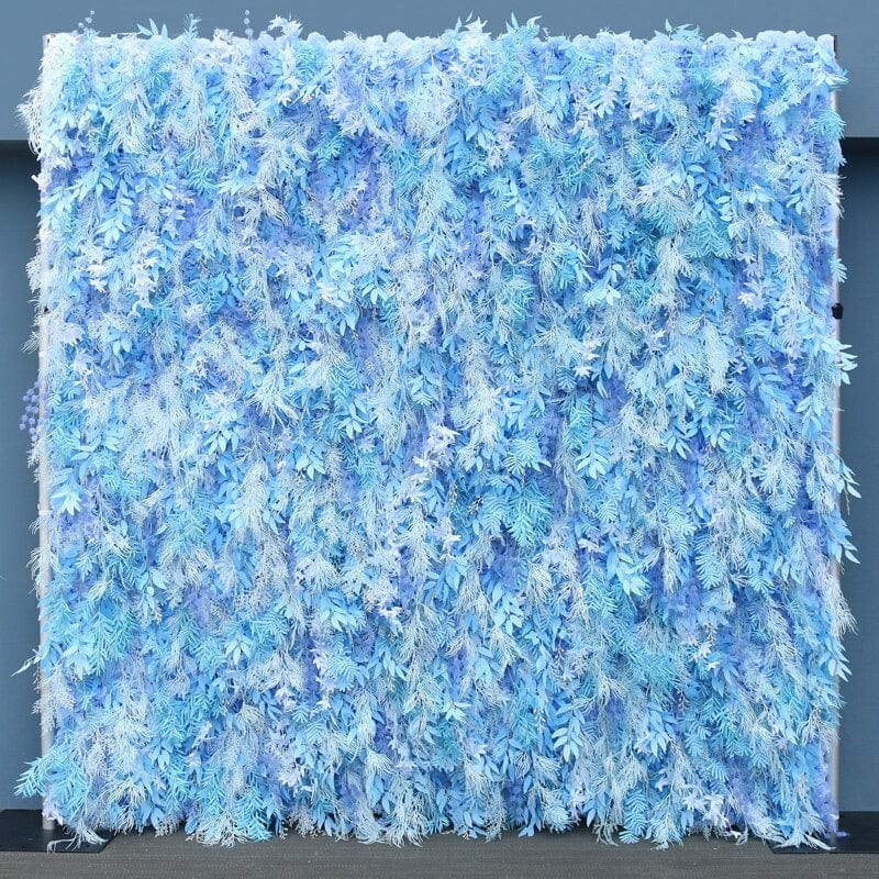 WeddingStory Shop Baby blue flower wall backdrop