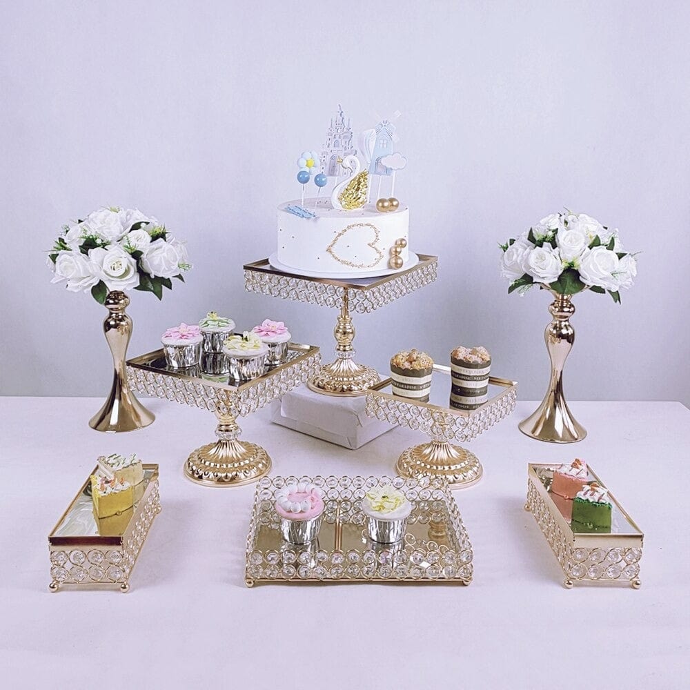 WeddingStory Shop Crystal cake stand set event