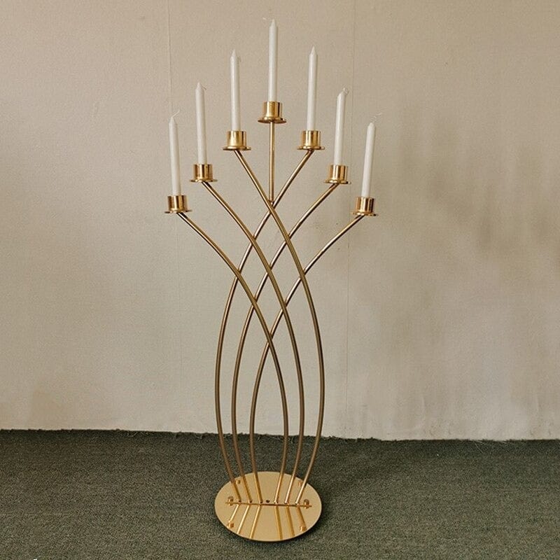 7 head candelabra 49 inch tall 5 pcs