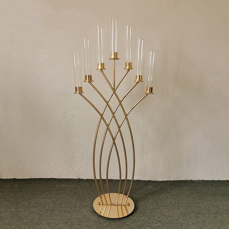 7 head candelabra 49 inch tall 5 pcs