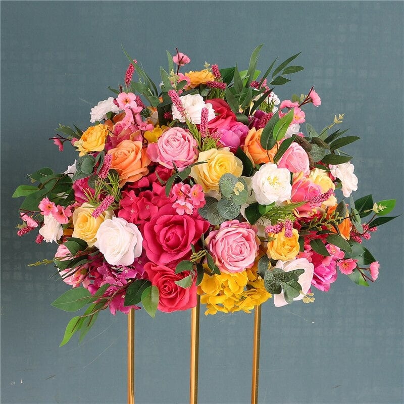 WeddingStory Shop 60 cm Event Arch decoration roses flower row