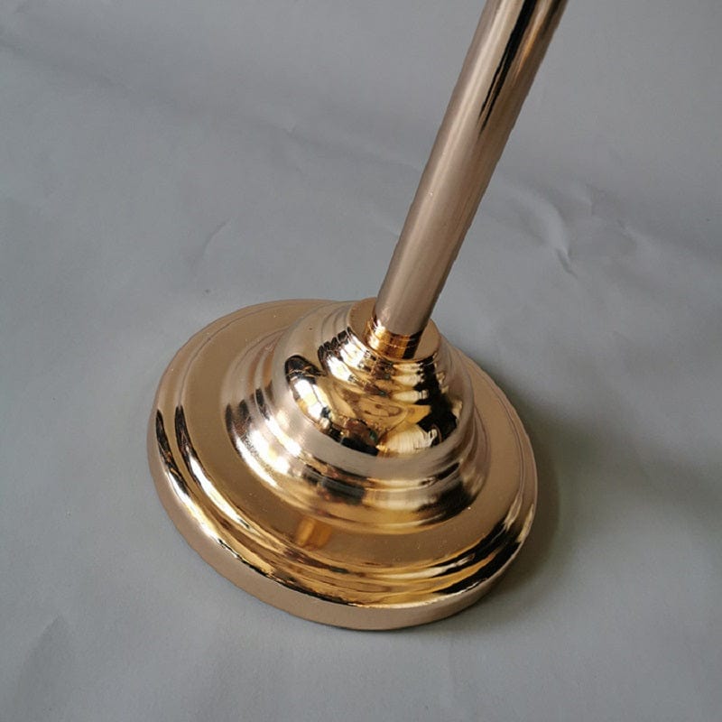 WeddingStory Shop Wedding Ceremony Supplies 4pcs 9 Heads Metal Candlestick Holders Stands