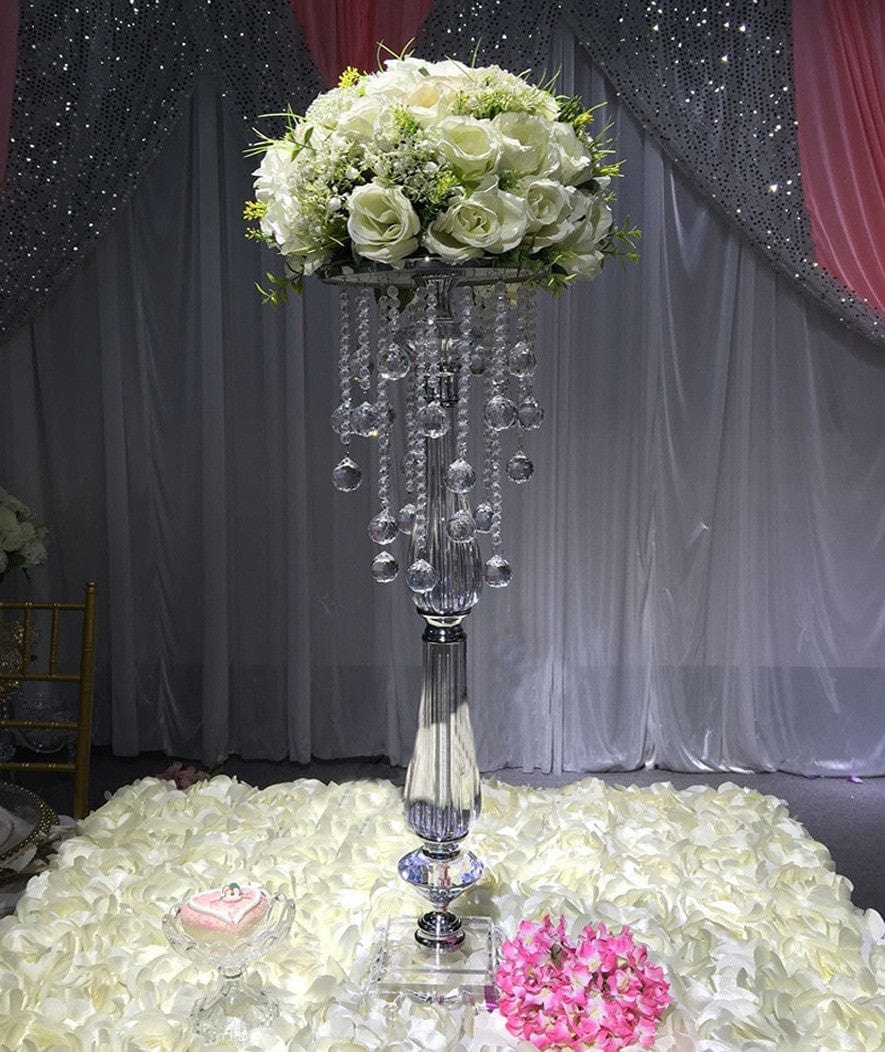 WeddingStory Shop Beautiful crystal centerpiece acrylic flower/candle stand