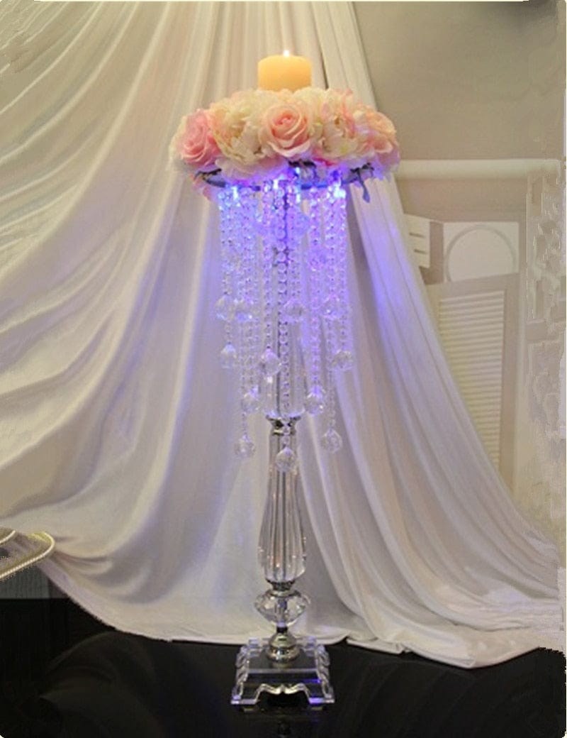 WeddingStory Shop Beautiful crystal centerpiece acrylic flower/candle stand