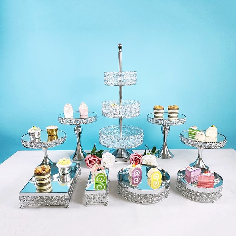WeddingStory Shop 9pcs in set-4 European desserts party collection