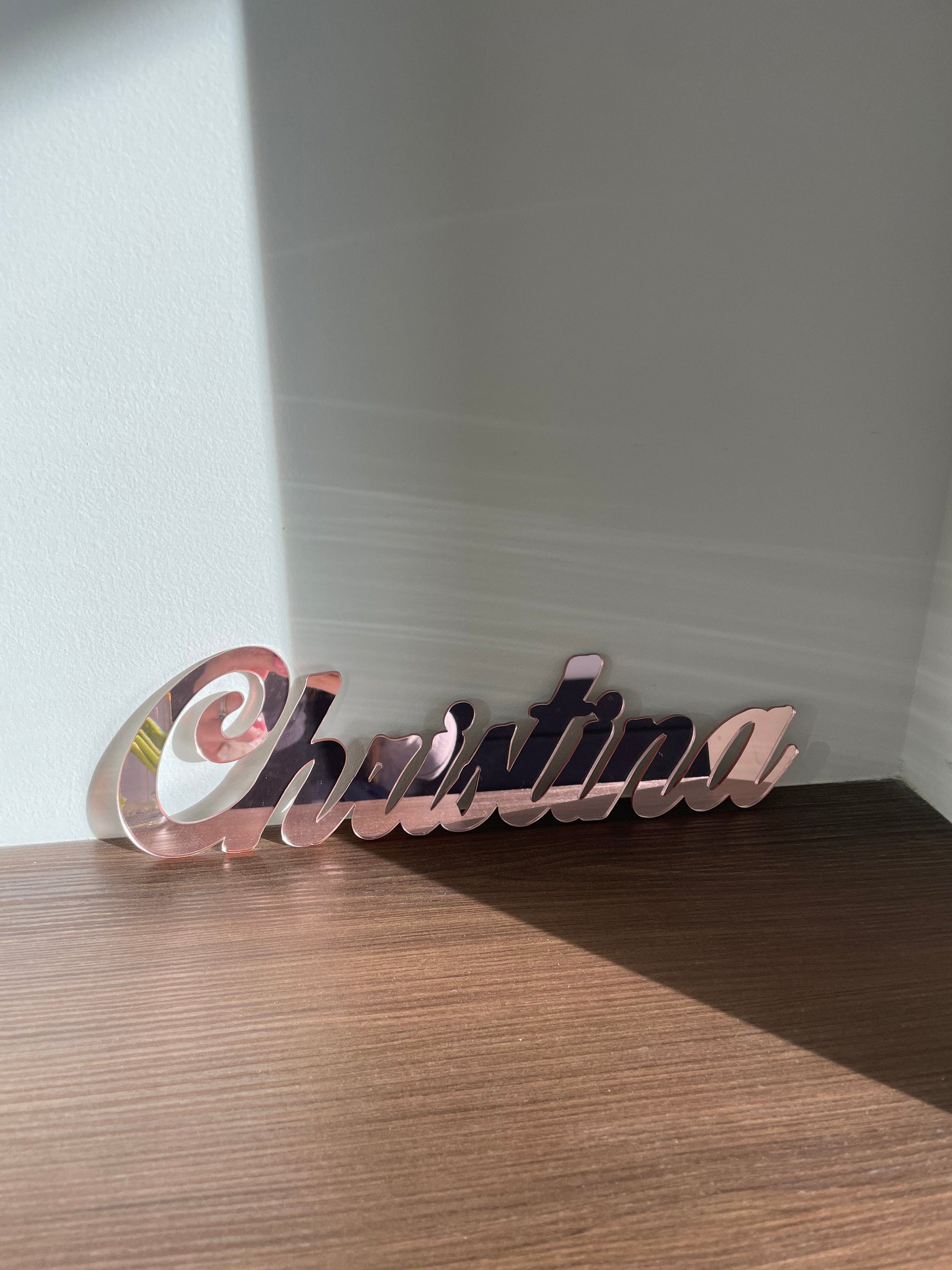 WeddingStory Shop Personalized Acrylic Name Sign