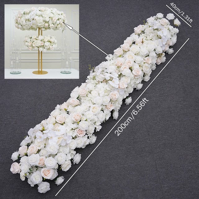 WeddingStory Shop Floral Arrangement Hovering cloud table centerpiece