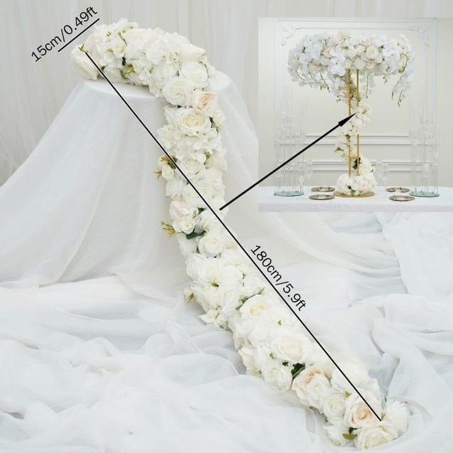WeddingStory Shop Floral Arrangement Hovering cloud table centerpiece