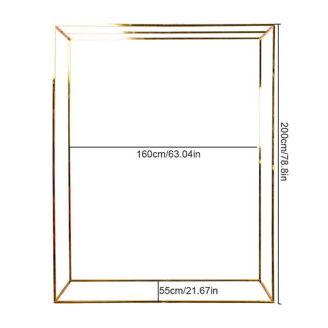 WeddingStory Shop Wedding Ceremony Supplies gold Metal Wedding Arch Frame