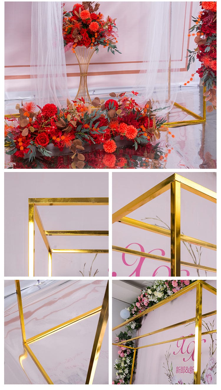 WeddingStory Shop Wedding Ceremony Supplies gold Metal Wedding Arch Frame