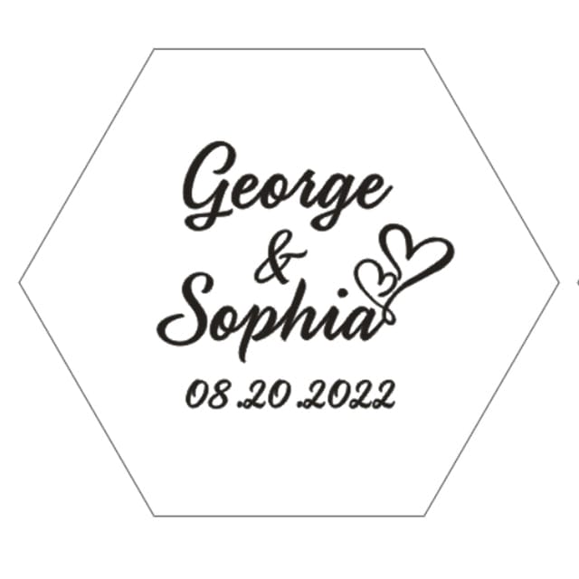 Personalized Transparent Acrylic ring box