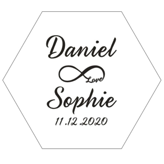 WeddingStory Shop Rings Chocolate / Transparent acrylic Personalized Transparent Acrylic ring box