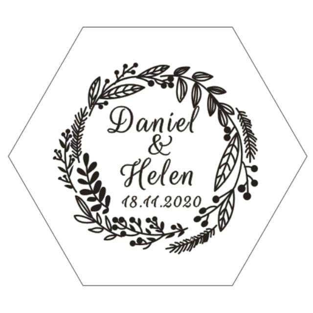 WeddingStory Shop Personalized Transparent Acrylic ring box