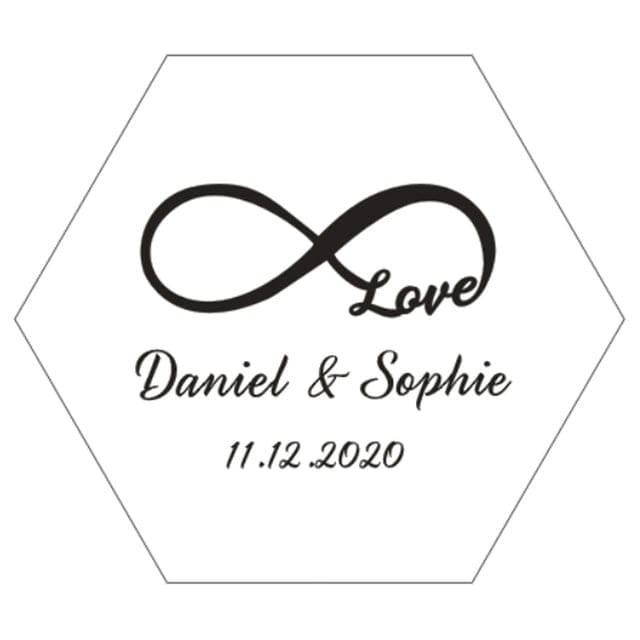 Personalized Transparent Acrylic ring box