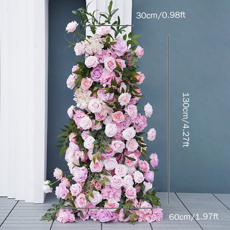 WeddingStory Shop 130x60cm flower row 5D Wedding Floral Arrangement