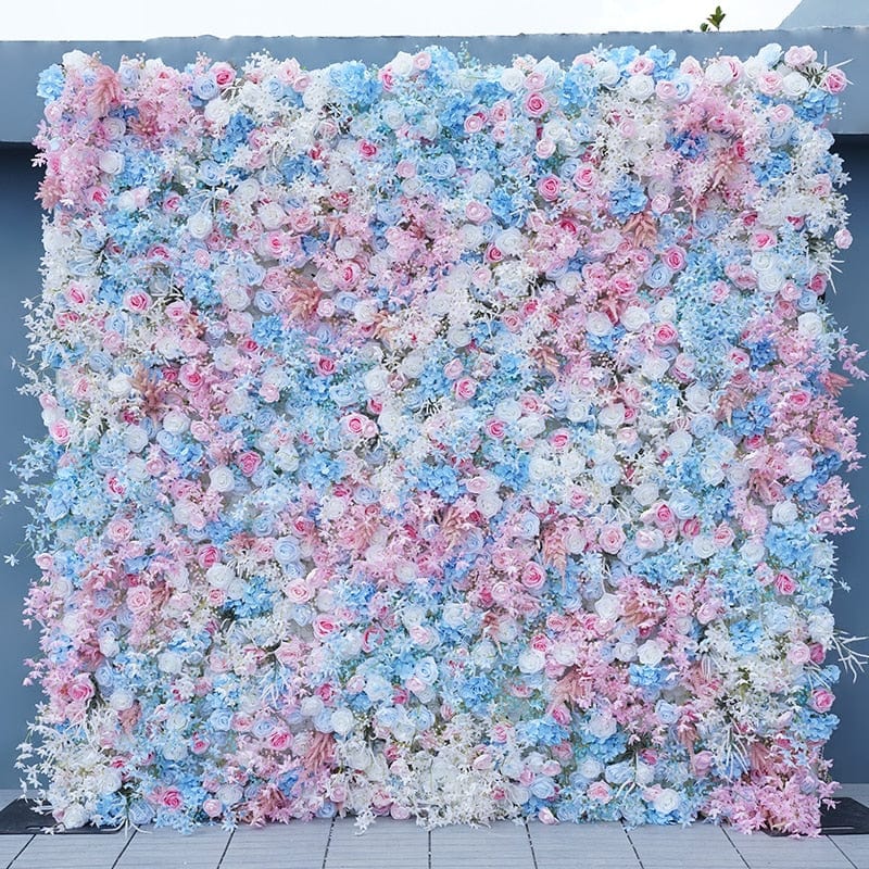 WeddingStory Shop Colorful Rose Cherry Blossom 5D Flower Wall