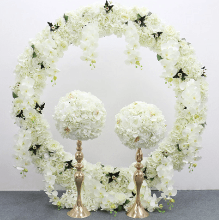 WeddingStory Shop DIY wedding flower backdrop Arch