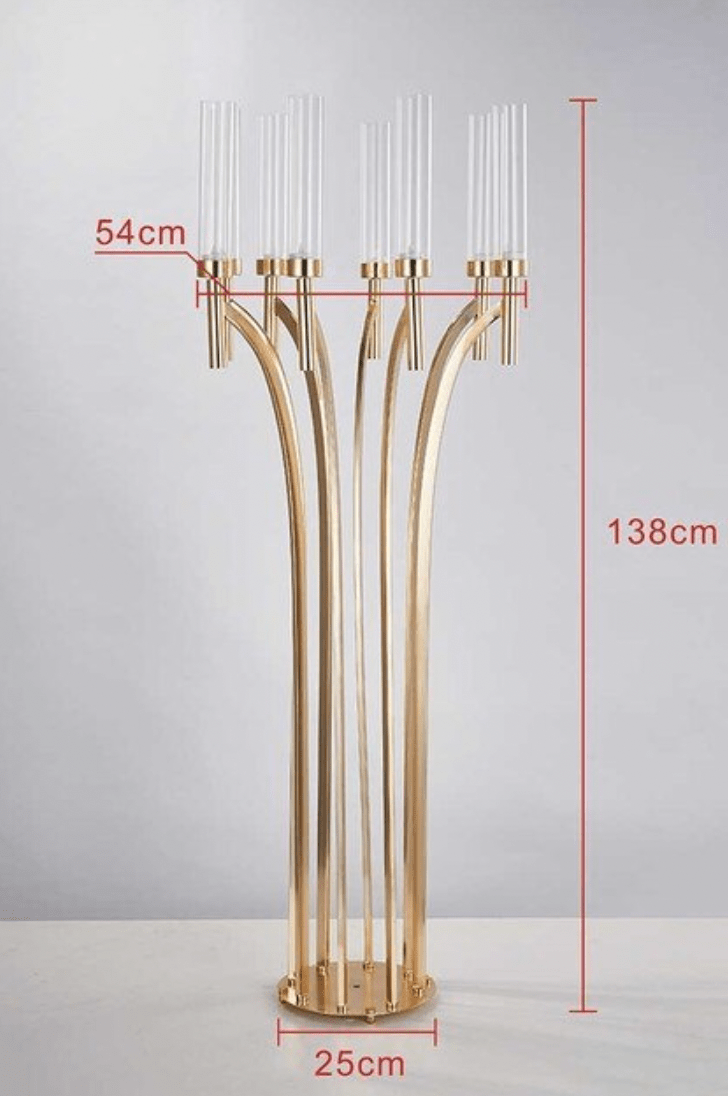 Grand event Candelabra candle stand 4 pcs