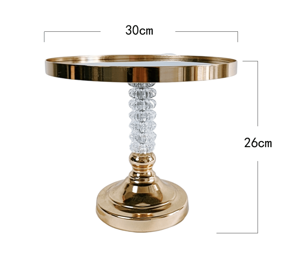 WeddingStory Shop Large Cake stand Crystal leg Cake stand Collection for desserts