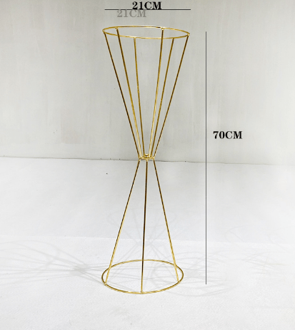 WeddingStory Shop Wedding Ceremony Supplies golden / 70 CM Height Flower Stand