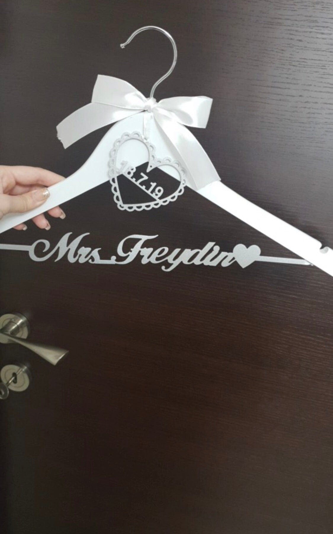 WeddingStoryShop Wedding dress Hanger | Wedding party gift ideas | Bridal party boxes