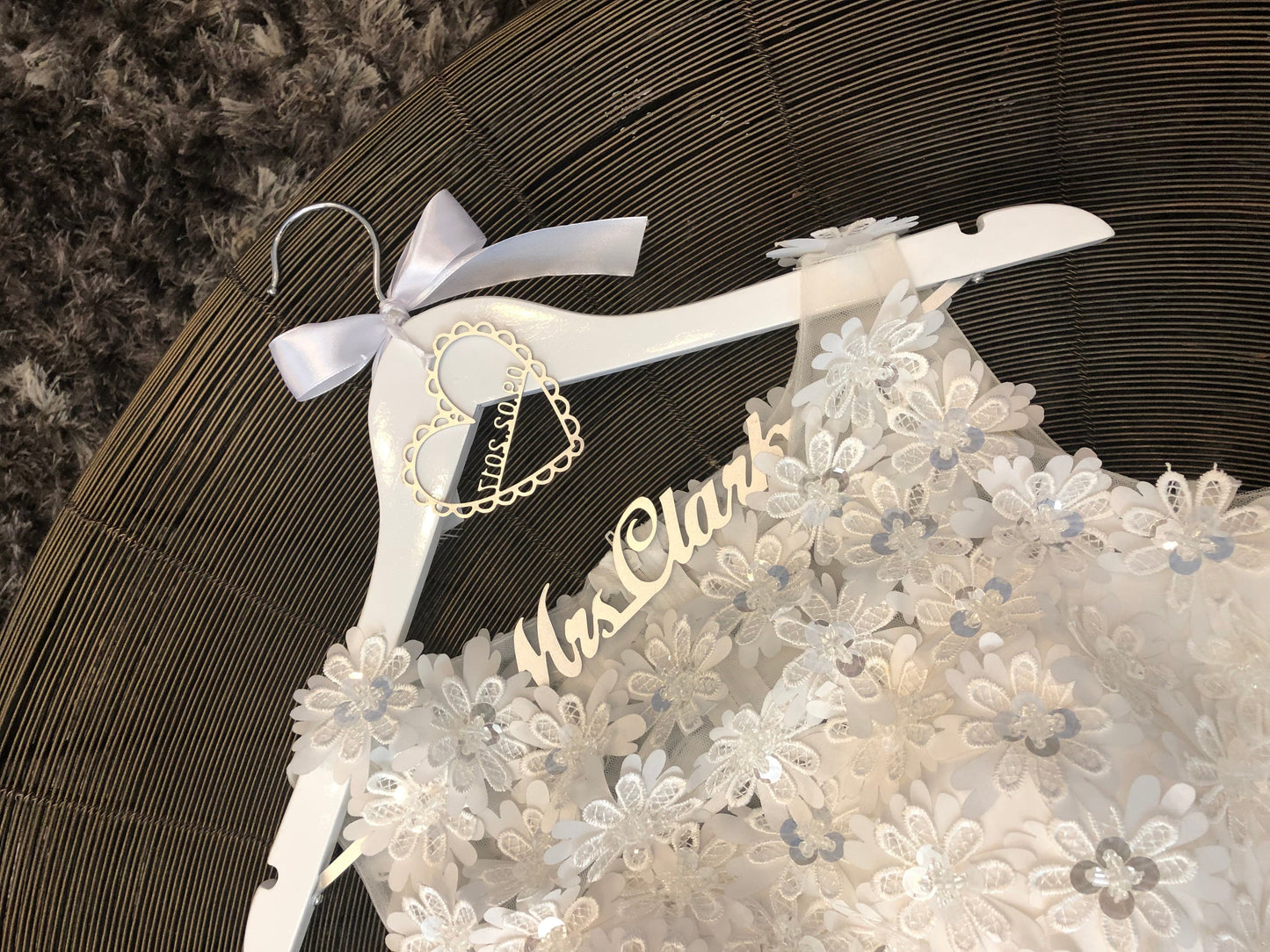 WeddingStoryShop Wedding dress Hanger | Wedding party gift ideas | Bridal party boxes